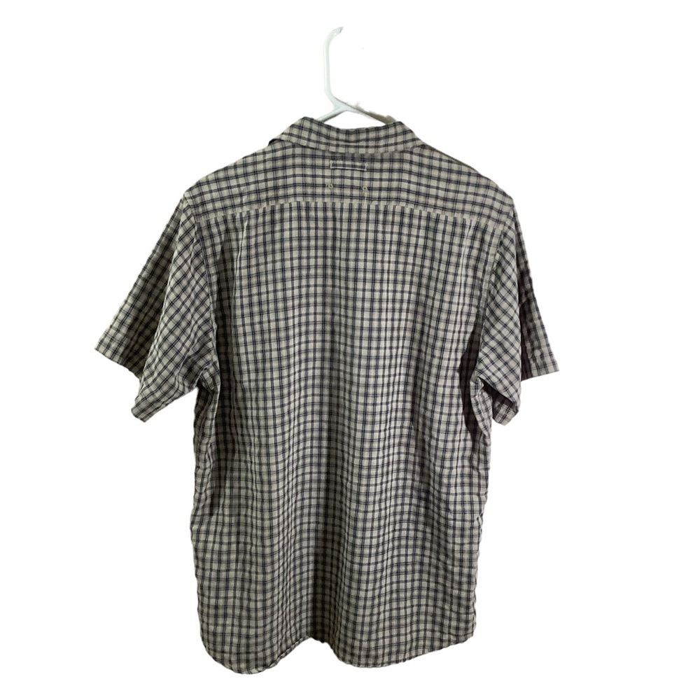The North Face Short Sleeve Plaid Casual Shirts - Picture 3 of 5